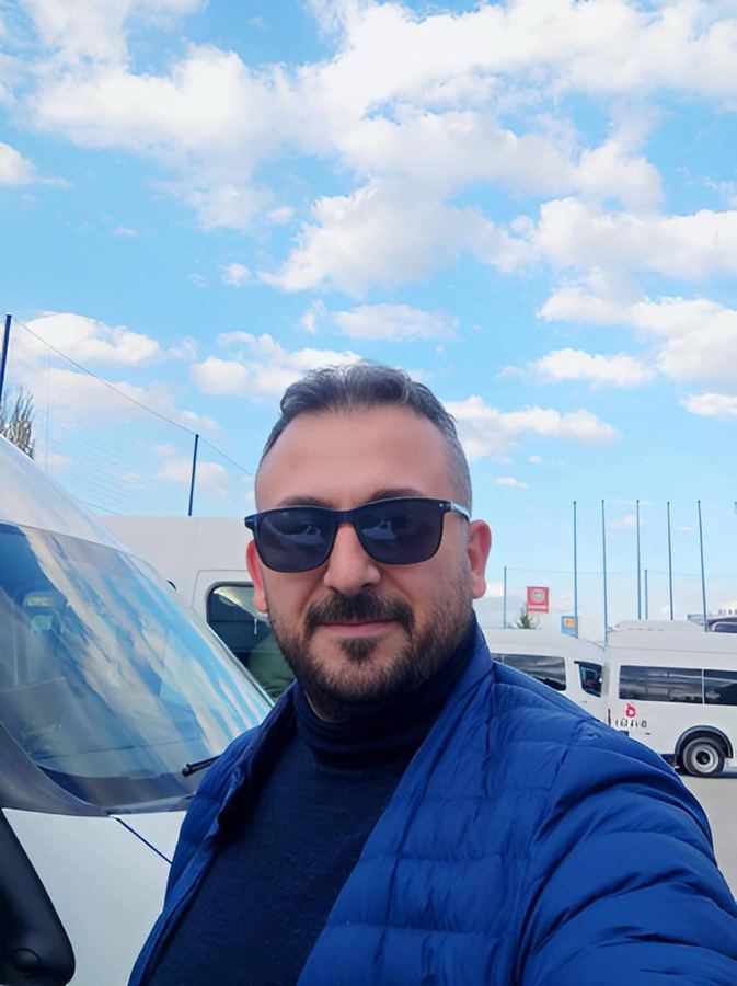 Servis şoförü Engin Balcı portresi